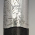 1923年 英國古董 紳士用手杖 黑軸 純銀裝飾手柄 93cm